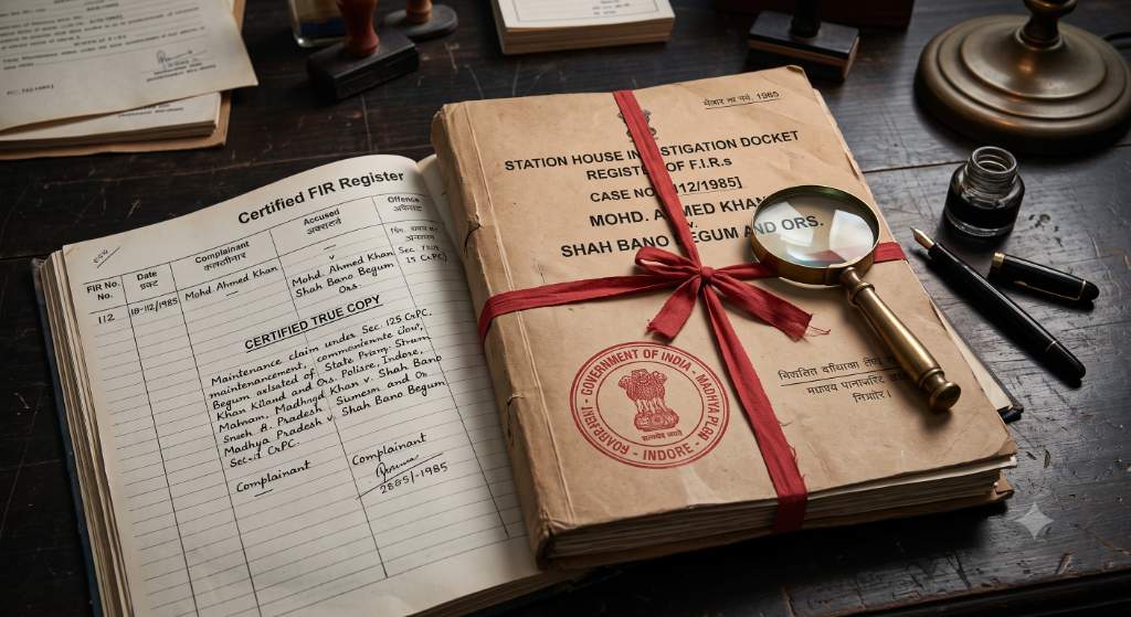 Archival Exhibit for Mohd. Ahmed Khan v. Shah Bano Begum and Ors.